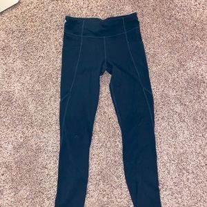 Athleta Girl leggings with pockets